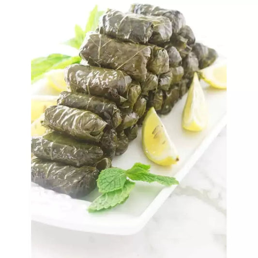 Grape leaves Medium size tray (1 1/2 Jars) (Frozen)